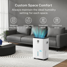 Yaufey JD025Q-80 80-Pint Energy Star Dehumidifier for Home, Basement and Large Rooms up to 5000 Sq. Ft, Powerful and Quiet, with Timer, Intelligent Humidity Control