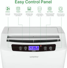 Waykar PD160B 2000 Sq. Ft Dehumidifier for Home and Basements, 0.6 Gal Water Tank Included