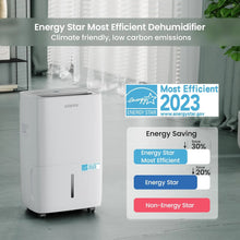 Waykar 80-120 Pint ENERGY STAR Home Dehumidifier with Drain Hose and 1.14 Gal Water Tank