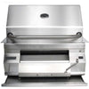 Fire Magic Legacy 24-Inch Built-In Smoker Charcoal Grill, 12-SC01C-A