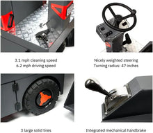 SANITMAX SM1250+ 49" Ride-on Industrial Floor Sweeper, 69000 Sqft/h, 3.5 hr Fast Charging Lithium Battery