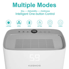 KESNOS PD10A 100-Pint 2-Speed Dehumidifier (For Rooms 3001+ Sq ft)