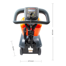 SANITMAX RT15 14" Commercial Compact Floor Scrubber Machine, 14500 sq ft/h, 4-Gal Sewage Tank, Efficient Cleaning for Hard Floors