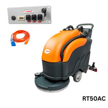 SANITMAX RT50 22" Walk-behind Commercial Floor Scrubber Dryer Machine, 30,000 sqft/h Cleaning Efficiency, 14.5-Gal Sewage Tank