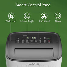 Waykar 150 Pints Powerful Basement Dehumidifier, Energy Star Most Efficient with Pump Option, Tank and Hose Drain