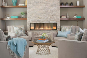 Empire Boulevard 48″ Vent-Free Linear Intermittent Pilot Fireplace with Remote Control - Natural Gas