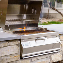 Fire Magic Legacy 24-Inch Built-In Smoker Charcoal Grill, 12-SC01C-A