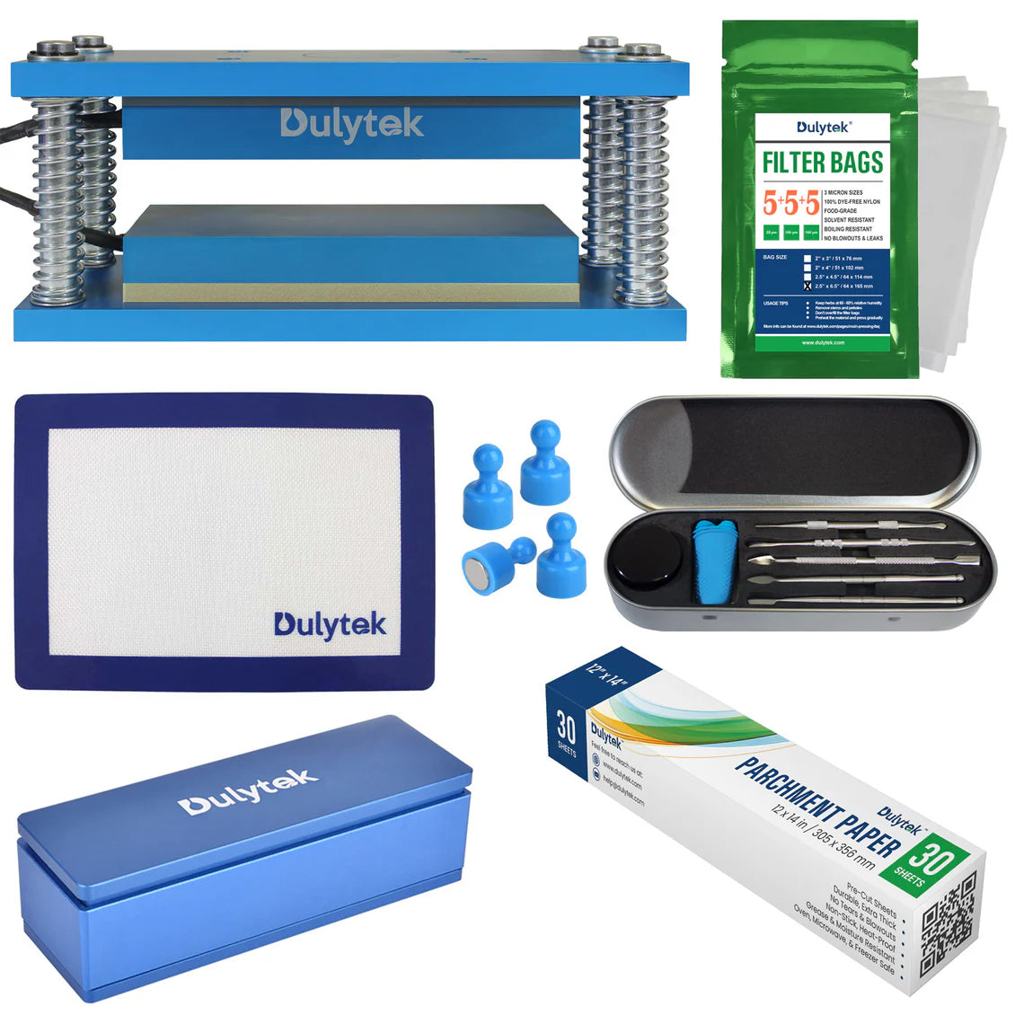Dulytek Retrofit Rosin Heat Caged Plate Kit, 3