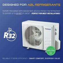 Pioneer Diamante Essenza 36,000 BTU 17 SEER2 230V High-Wall Ductless Mini-Split Air Conditioner Inverter Heat Pump with 16 Ft. Kit