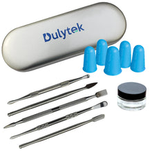 Dulytek Retrofit Rosin Heat Caged Plate Kit, 3" x 8" Food-Grade Anodized Aluminum Dual Heating Plates, for 15 - 30 Ton Shop Presses and Accessories Bundle