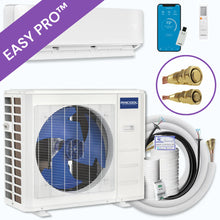 MRCOOL DIY 5th Gen EasyPro 9,000 BTU Single Zone Mini Split Complete System 115V with 16 ft. DIY Quick Connect Line Set and DIYPRO Cable, EZPRO-09-HP-11516D-O