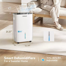 Fehom JD026L-150PM 150 Pint Energy Star Smart Dehumidifier with Pump, Auto Swing and Defrosting for Basements or Wet Spaces (Copy)