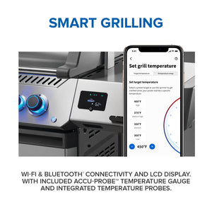 Napoleon Prestige 665 Connected RSIB with Infrared Side and Rear Burner, Natural Gas