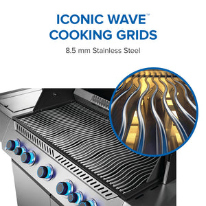 Napoleon Prestige 665 Connected RSIB with Infrared Side and Rear Burner, Natural Gas