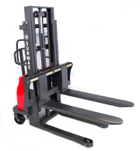SUNMAX PS3300SE-2M Semi-Electric Pallet Stacker, 3300 lbs Capacity, 78" Lifting Height