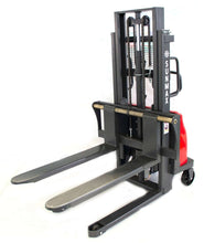 SUNMAX PS3300SE-2M Semi-Electric Pallet Stacker, 3300 lbs Capacity, 78" Lifting Height