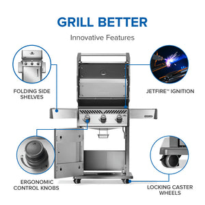 Napoleon Rogue 425 Stainless Steel Propane Gas Grill