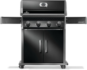 Napoleon Rogue 525 Black Propane Gas Grill with Stainless Steel Grids