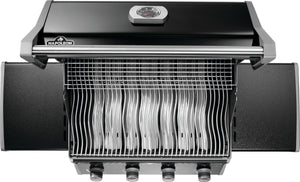 Napoleon Rogue 525 Black Propane Gas Grill with Stainless Steel Grids