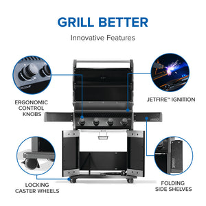 Napoleon Rogue 525 Black Natural Gas Grill