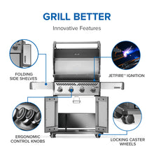 Napoleon Rogue 525 Stainless Steel Propane Gas Grill