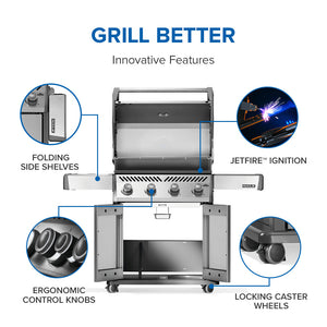 Napoleon Rogue 525 Stainless Steel Propane Gas Grill