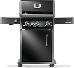 Napoleon Rogue PRO 425 Black Propane Gas Grill with Infrared Side Burner