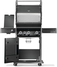 Napoleon Rogue PRO 425 Black Propane Gas Grill with Infrared Side Burner
