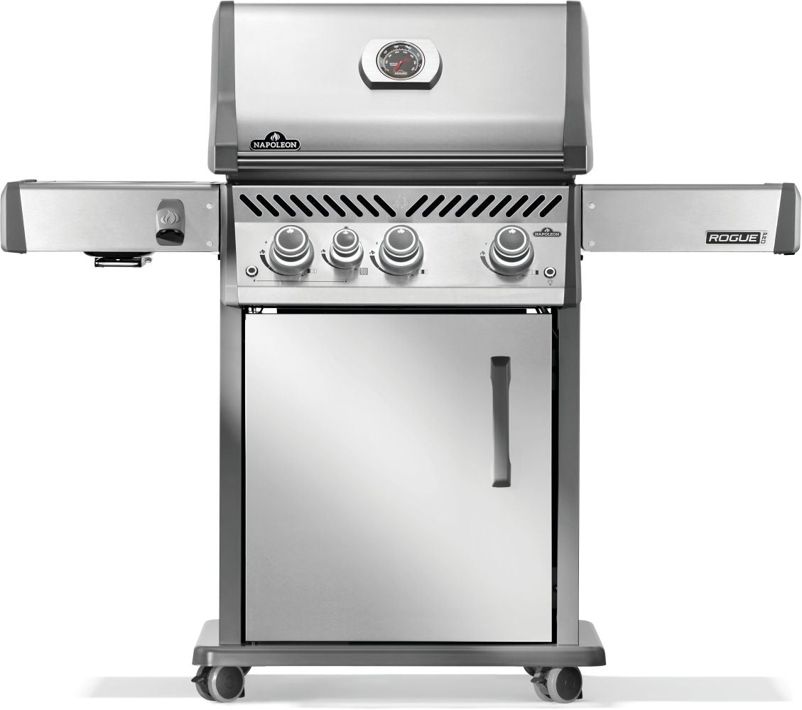 Napoleon Rogue PRO 425 Stainless Steel Natural Gas Grill with Infrared Side Burner