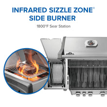 Napoleon Rogue PRO 425 Stainless Steel Natural Gas Grill with Infrared Side Burner