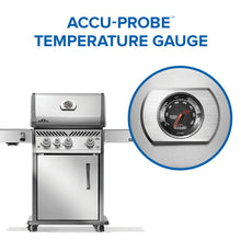 Napoleon Rogue PRO 425 Stainless Steel Natural Gas Grill with Infrared Side Burner