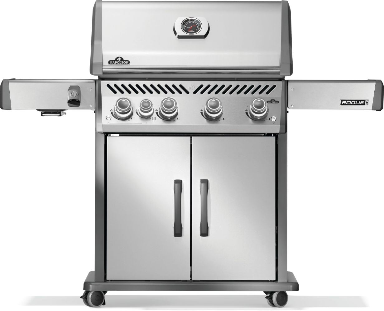 Napoleon Rogue PRO 525 Stainless Steel Propane Gas Grill with Infrared Side Burner