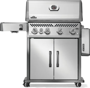 Napoleon Rogue PRO 525 Stainless Steel Propane Gas Grill with Infrared Side Burner