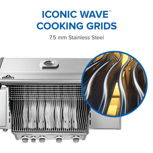 Napoleon Rogue PRO 525 Stainless Steel Natural Gas Grill with Infrared Side Burner