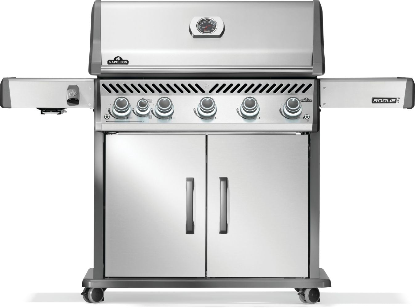 Napoleon Rogue PRO 625 SIB Natural Gas with Infrared Side Burner, Stainless Steel