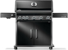 Napoleon Rogue PRO 625 Black Propane Gas Grill with Infrared Side Burner
