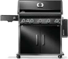 Napoleon Rogue PRO 625 Black Propane Gas Grill with Infrared Side Burner