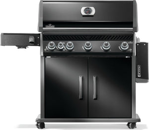 Napoleon Rogue PRO 625 Black Propane Gas Grill with Infrared Side Burner
