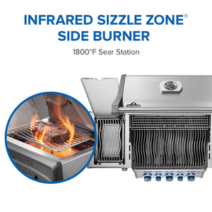 Napoleon Rogue PRO-S 425 RSIB Propane with Infrared Side and Rear Burner