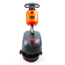 SANITMAX RT15 14" Commercial Compact Floor Scrubber Machine, 14500 sq ft/h, 4-Gal Sewage Tank, Efficient Cleaning for Hard Floors