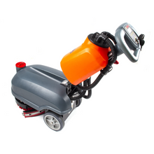SANITMAX RT15 14" Commercial Compact Floor Scrubber Machine, 14500 sq ft/h, 4-Gal Sewage Tank, Efficient Cleaning for Hard Floors