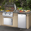 Fire Magic Choice C430I 24-Inch Built-In Natural Gas Grill With Analog Thermometer, C430I-RT1N