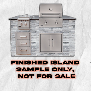 Broilmaster 34 inch Stainless Steel Built-In Gas Grill with 3 Burner (BSG343N)