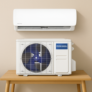 MRCOOL DIY 5th Gen E Star 24,000 BTU Single Zone Mini Split Complete System 230V with 25 ft. DIY Quick Connect Line Set and DIYPRO Cable, DIY-24-HP-WM-230D25-O