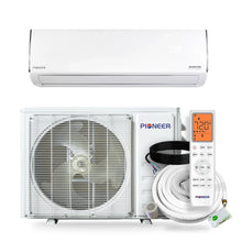 Pioneer Diamante Essenza 12,000 BTU 17 SEER2 230V High-Wall Ductless Mini-Split Air Conditioner Inverter Heat Pump with 16 Ft. Kit