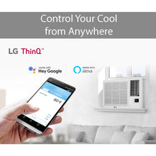 LG 24,000 BTU Heat/Cool Window Air Conditioner w/Wifi Controls - White