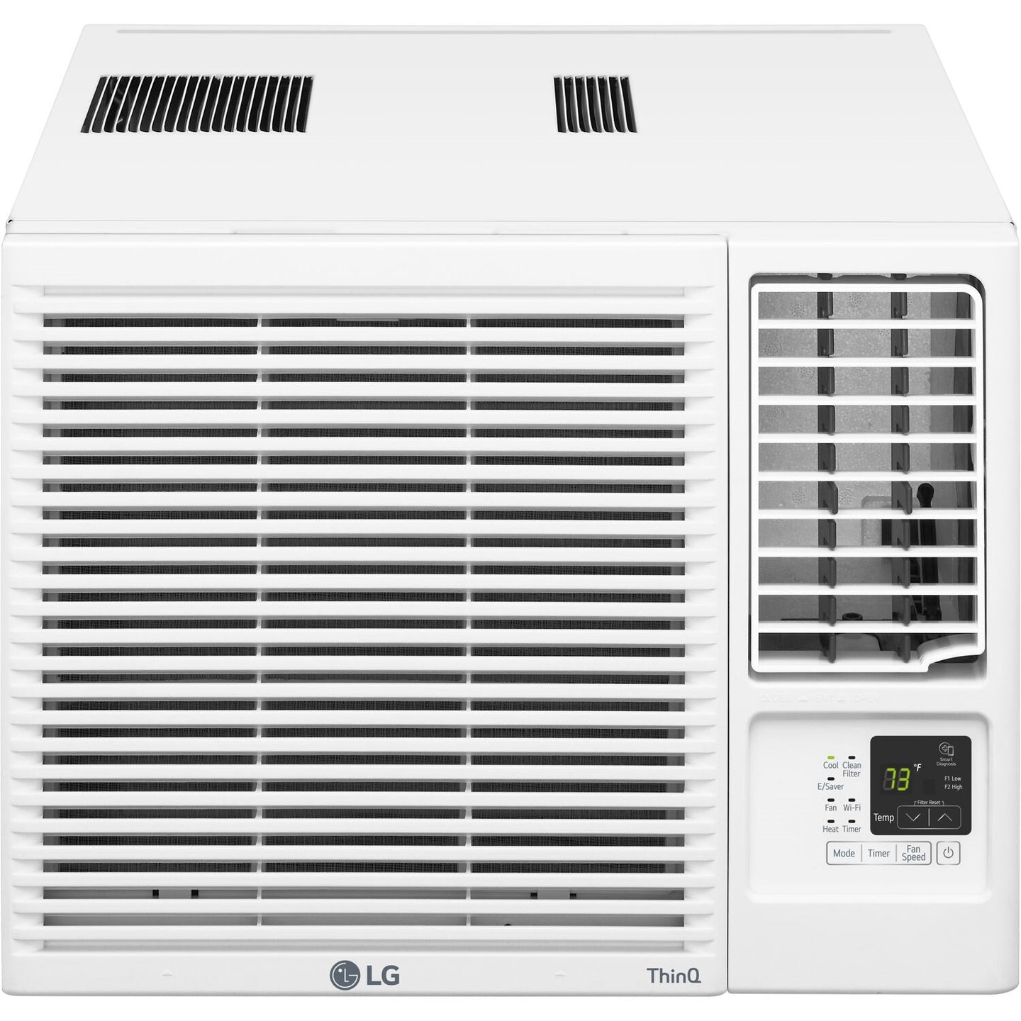 LG 24,000 BTU Heat/Cool Window Air Conditioner w/Wifi Controls - White