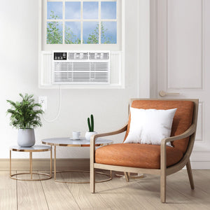 Whirlpool 18,000 Btu Heat and Cool Window AC, White