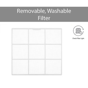 LG 18,000 BTU Heat/Cool Window Air Conditioner, R32