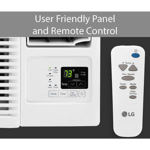 LG 18,000 BTU Heat/Cool Window Air Conditioner, R32